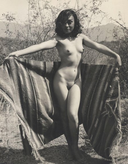 Женщины с голым низом ретро