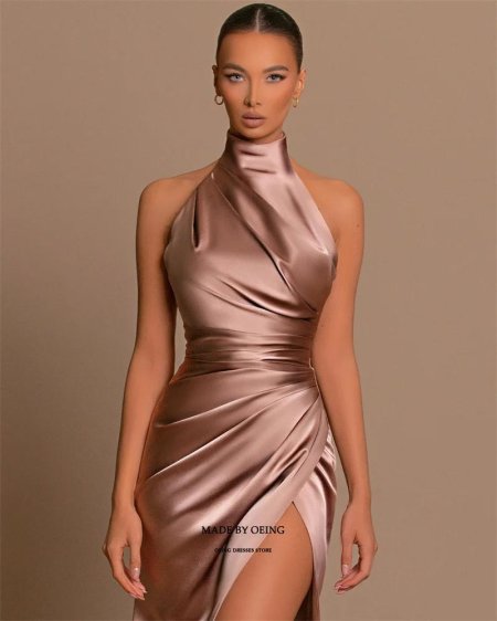 Атласные платья