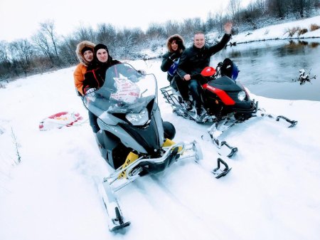 Катание на снегоходе в ижевске