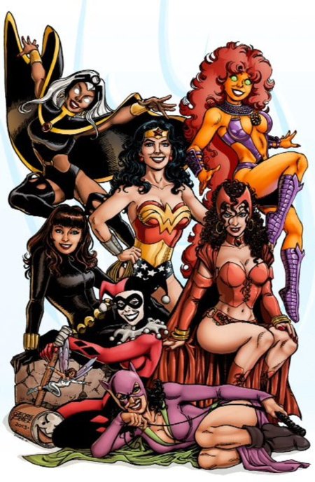 Герои комиксов женщины