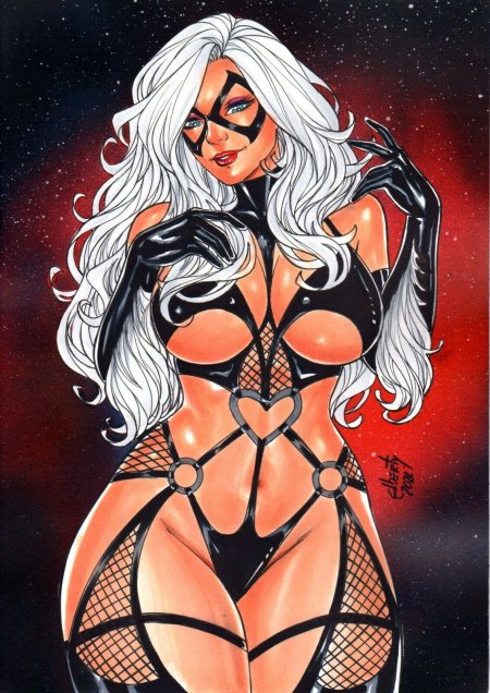 Фелиция харди чёрная кошка