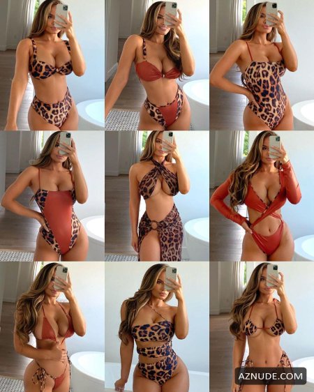 Купальник с леопардовым принтом