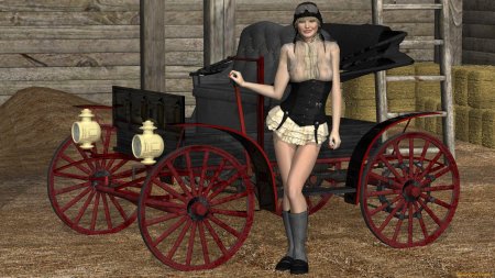 Средневековая повозка