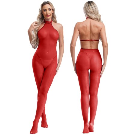 Комбинезон облегающий слитный