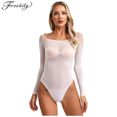 Прозрачные боди женские