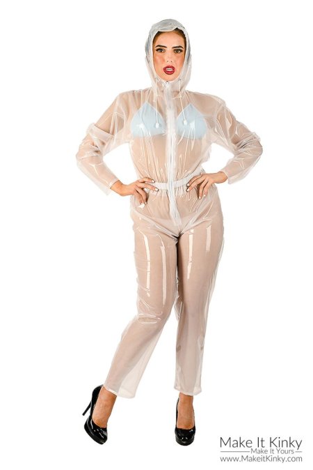 Прозрачный комбинезон