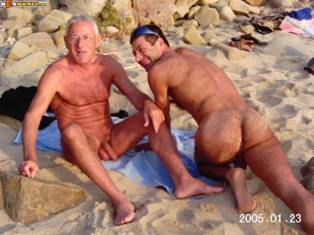 Beautiful old bears grandpa naked nudists