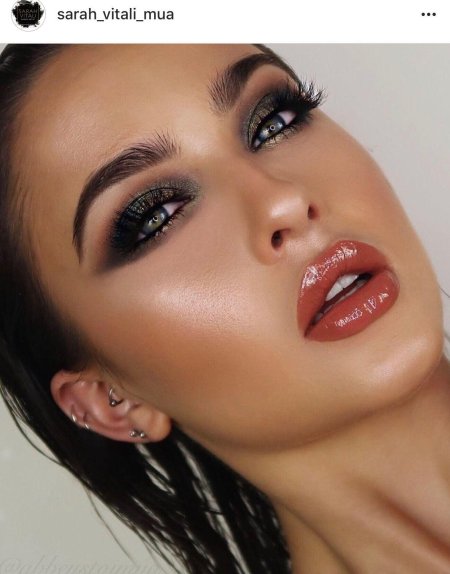 Макияж смоки айс