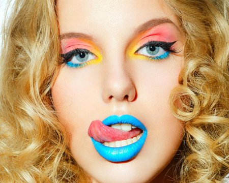 Необычный макияж