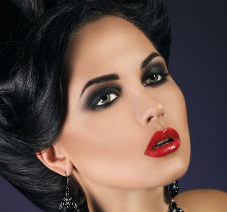 Красивый вечерний макияж