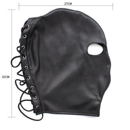 Маска кожаная