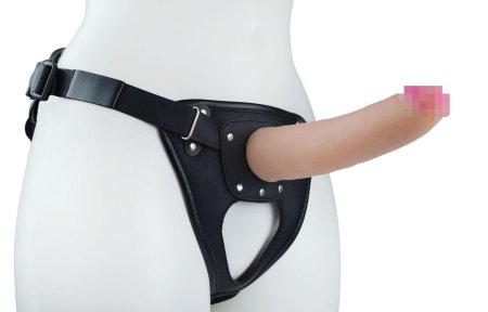 Lovetoy (а-полимер) страпон harness ultra realistic .\ . см