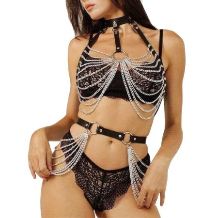 Портупея с цепочкой