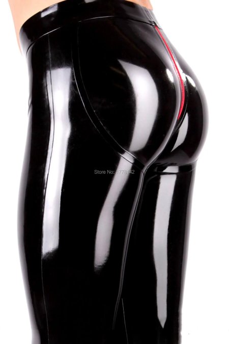 Латексные легинсы мужские