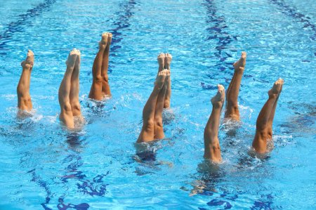 Synchronized swimmers