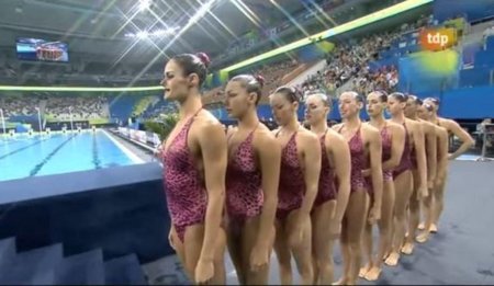 Испания синхронное плавание