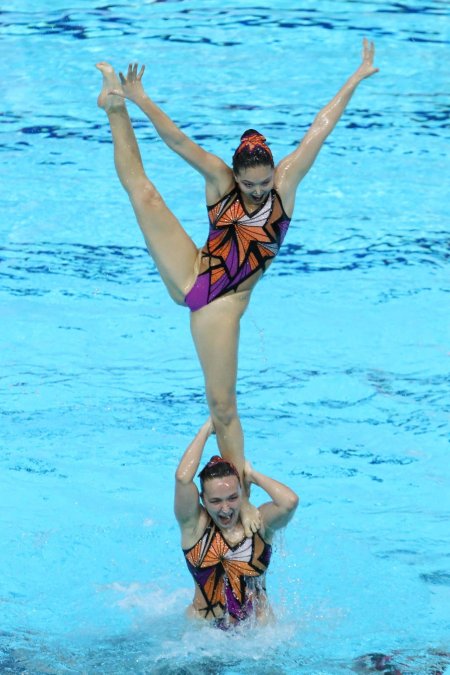 Чебыкина валерия синхронное плавание