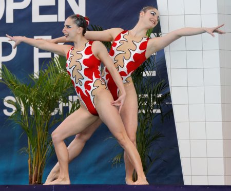 Елизавета яхно синхронное плавание