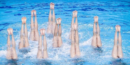 Синхронное плавание курьезы