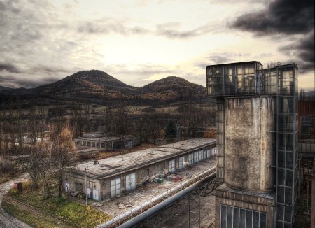 Угольный завод во франции заброшенный