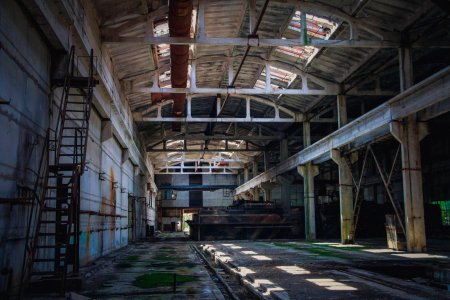 Заброшенный тракторный завод во владимире