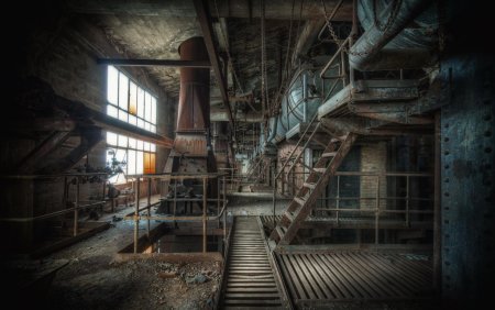 Заброшенный завод печоры