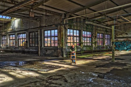 Окна на старых заводах