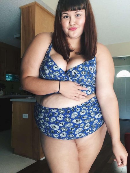 Купальник для толстых женщин