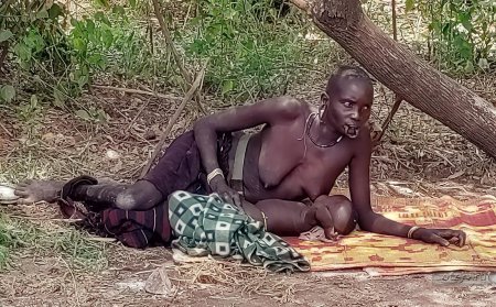 Эфиопия племена долины омо nude