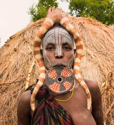 Африканские племена грудь