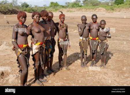 Девушка племени хамер эфиопия