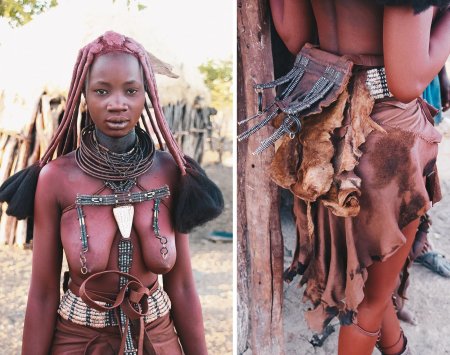 Красавицы племени химба намибия