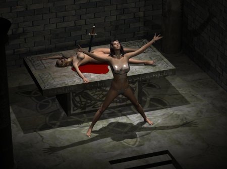 Пытки девушек д графика