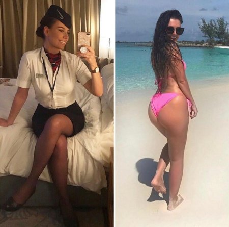 Девушка стюардесса