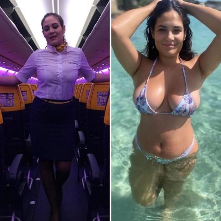 Самые красивые стюардессы мира бикини