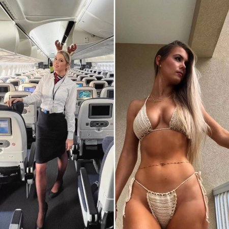 Стюардесса сексуальная