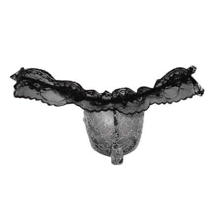 Трусы мужские кружевные и рюшами