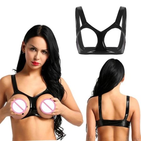 Бюстгальтер с открытыми сосками