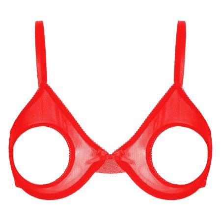 Бюстгальтер с открытыми сосками