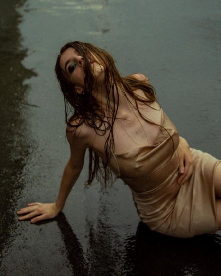 Фотосессия под дождем