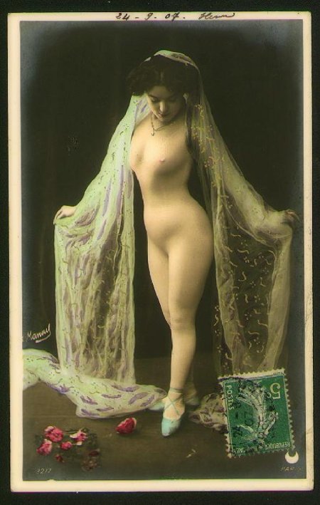 Старинные эротические открытки