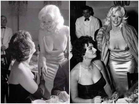 Софи лорен и джейн мэнсфилд