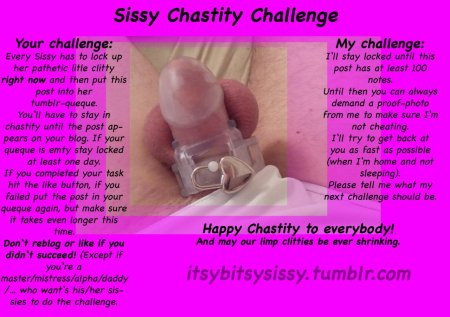 Sissy маленький член chastity
