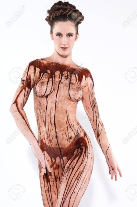 Девушка в шоколаде