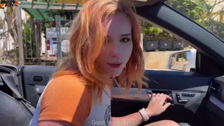 В машине порно