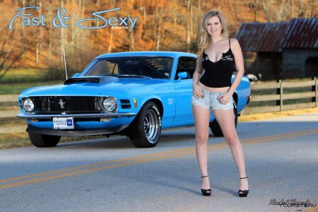 Ford mustang 1966 и бабы