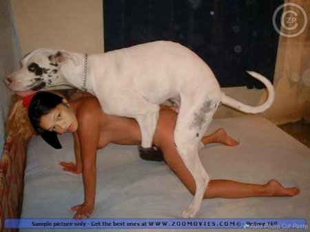 Порно девушек с собакой