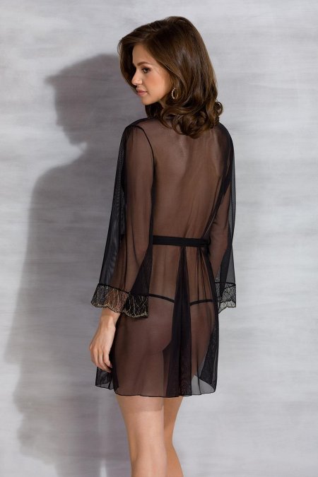 Полупрозрачный пеньюар