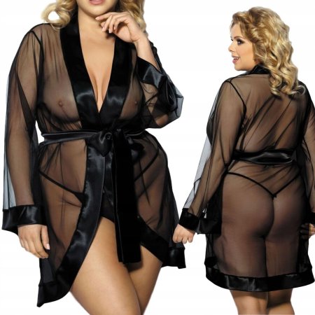 Прозрачный пеньюар