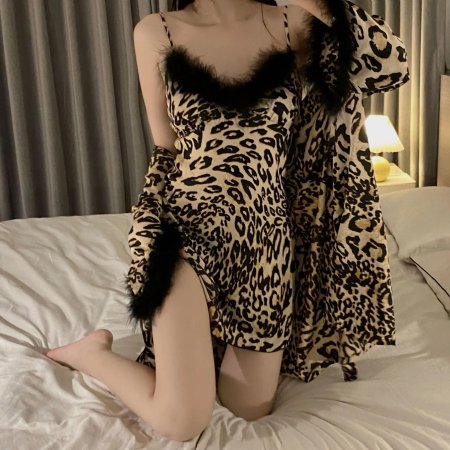 Пижама леопардовая